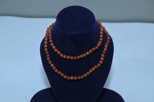 Original Laal Chandan Mala (Red Sandalwood Beads) – Natural & Premium